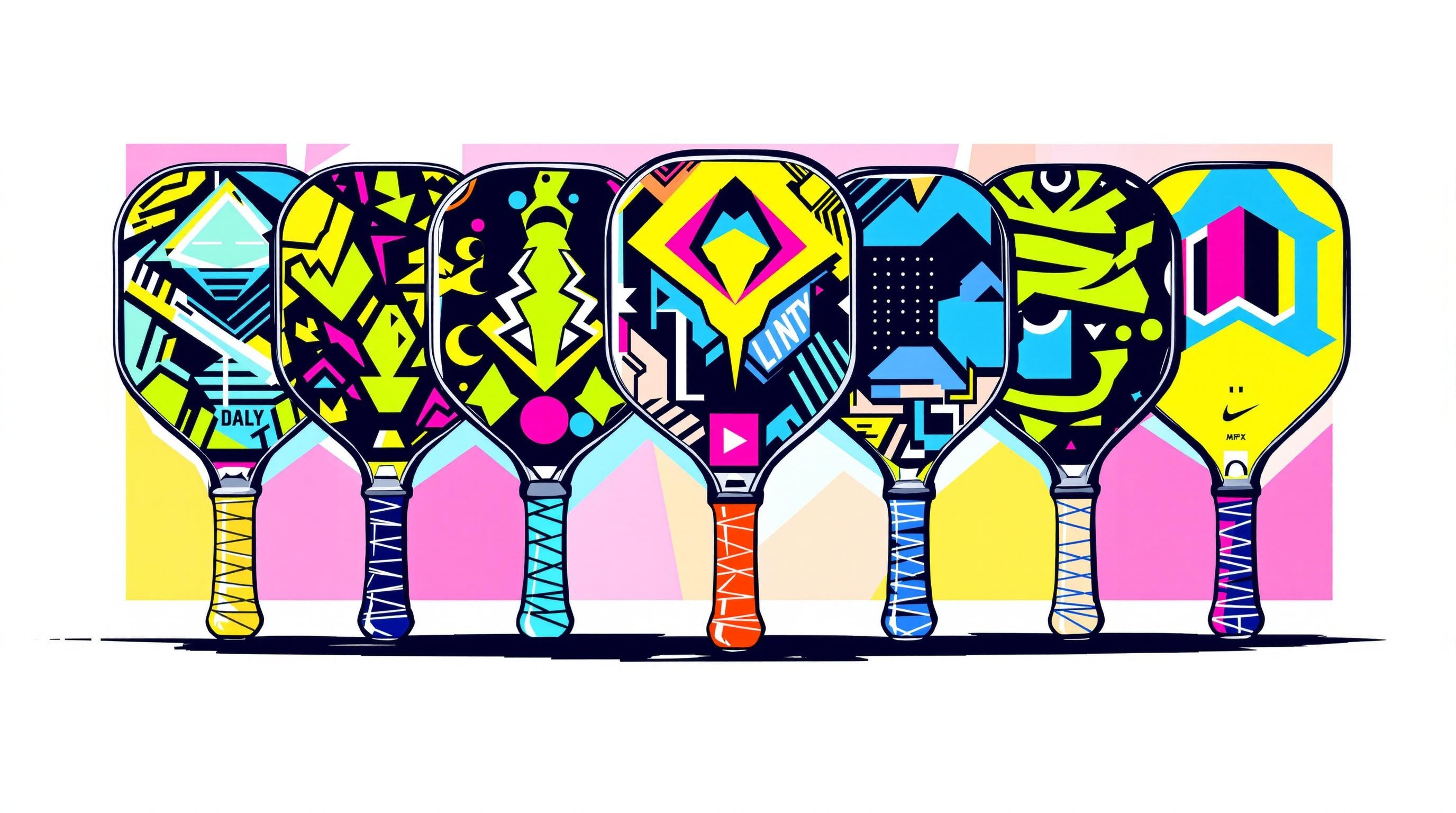 Top 7 Stylish Pickleball Paddle Designs