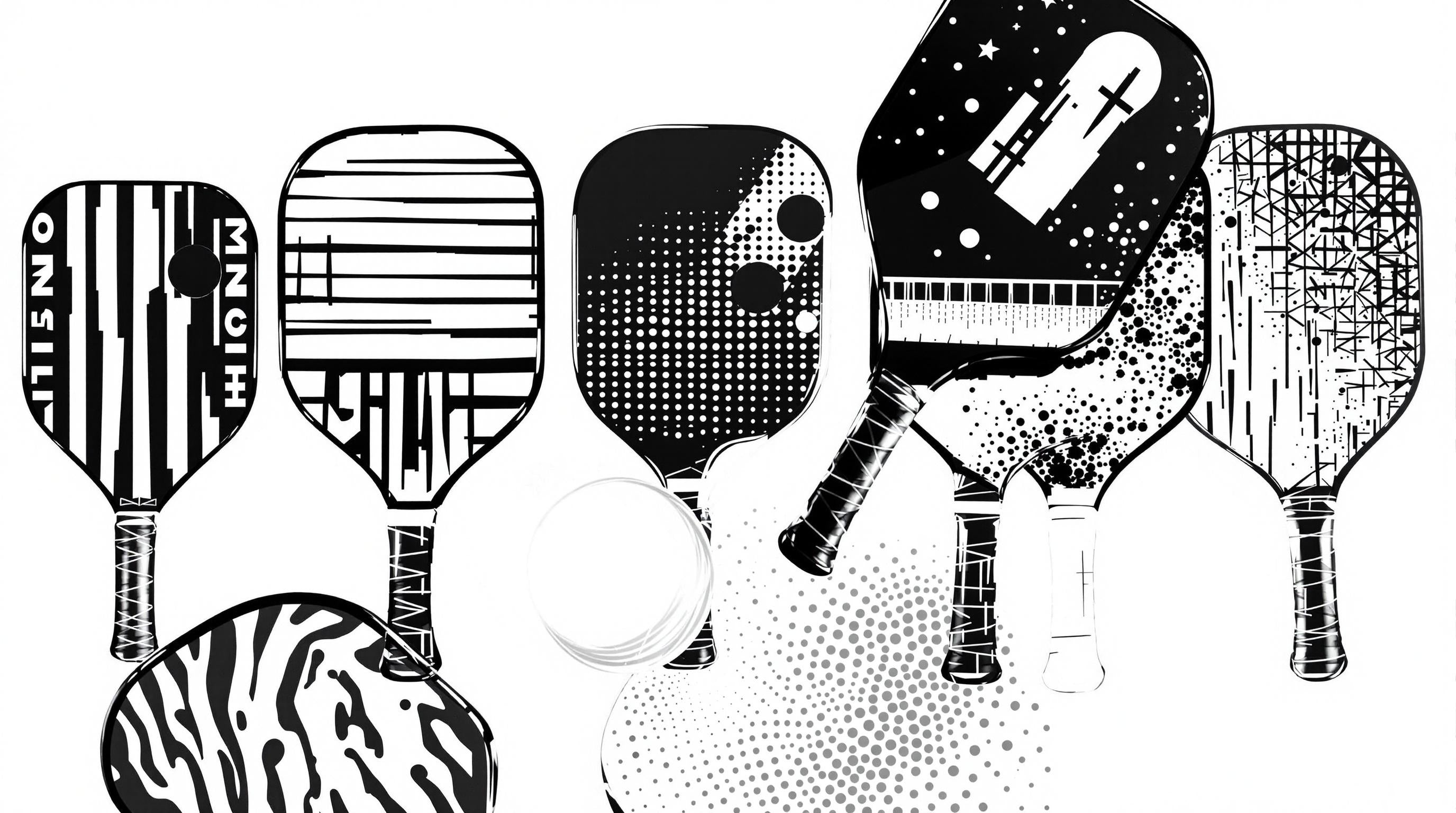 Top 7 Monochrome Paddle Design Trends