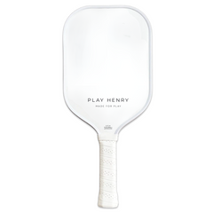 The Hank Pickleball Paddle in White